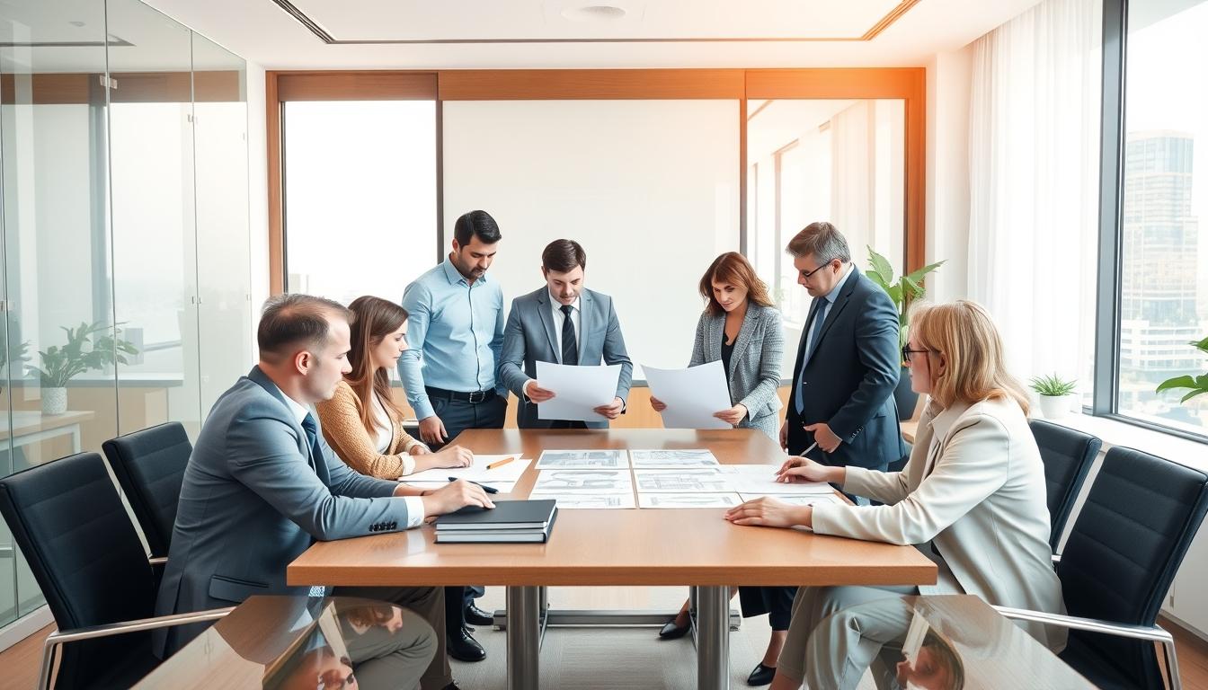 Family elder care planning discussion